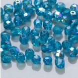 Zdjęcie - Fire Polish Teal AB (X60150) 4mm